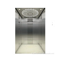 Décoration de cabine d'acier inoxydable d'ascenseur de passager 1000kg